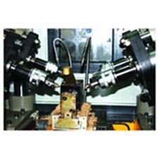 100SJK-4H 四轴升降可调钻孔攻牙专用机