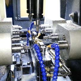 110LWH-6Z立卧滑台式六轴钻孔攻牙专用机